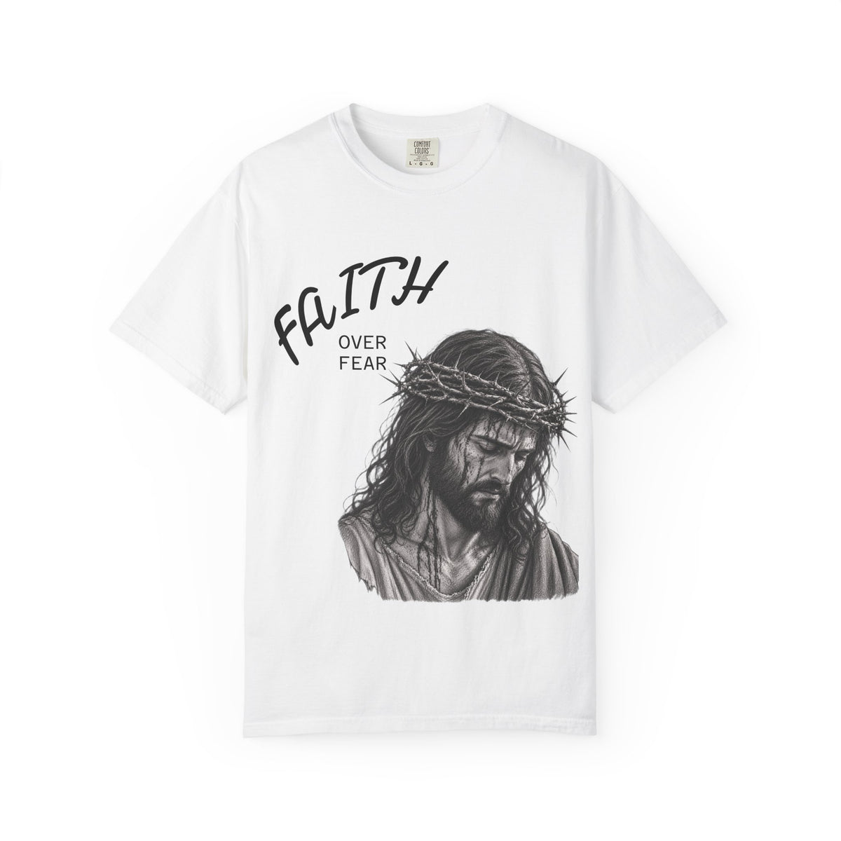 Faith Over Fear T-Shirt | Inspirational Graphic Tee