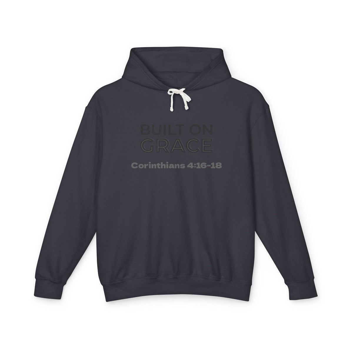 Built On Grace Hoodie | Christian Scripture Sweatshirt