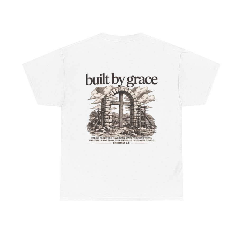 Built On Grace Heavy Cotton Tee | Classic Unisex Graphic Tee