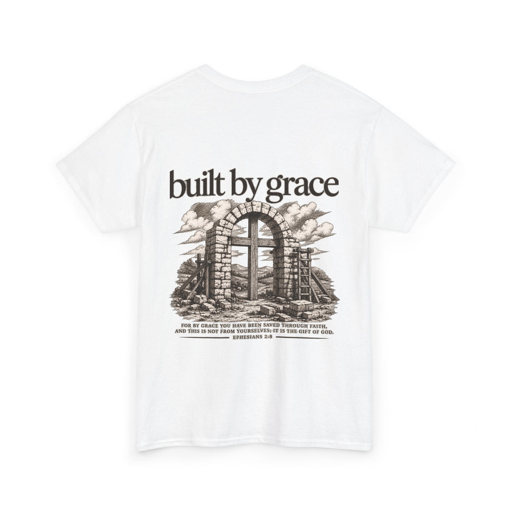 Built On Grace Heavy Cotton Tee | Classic Unisex Graphic Tee
