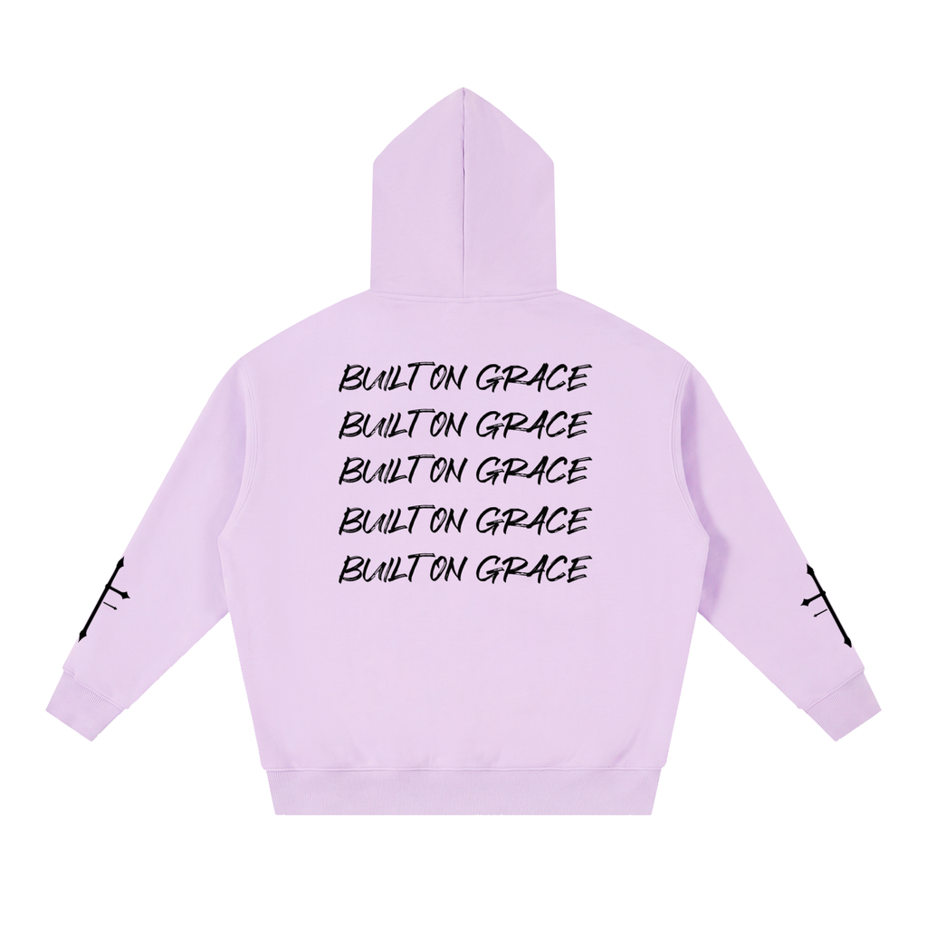 Essential Oversized Boxy Fit Fleece Hoodie