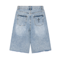 Men’s Vintage Wide Leg Denim Shorts