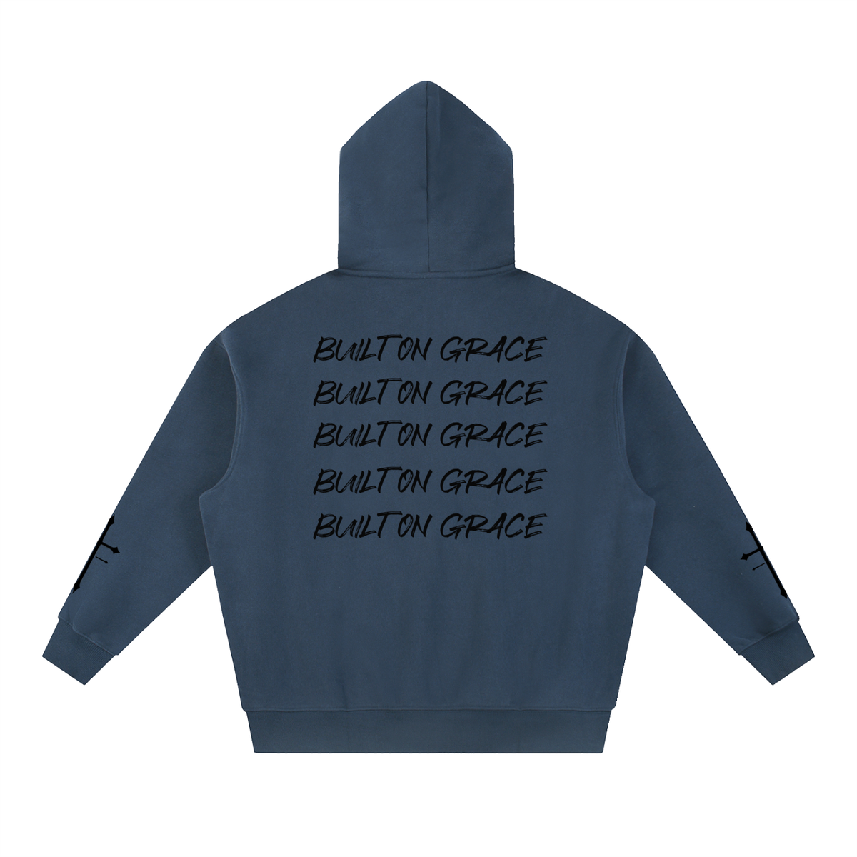 Essential Oversized Boxy Fit Fleece Hoodie