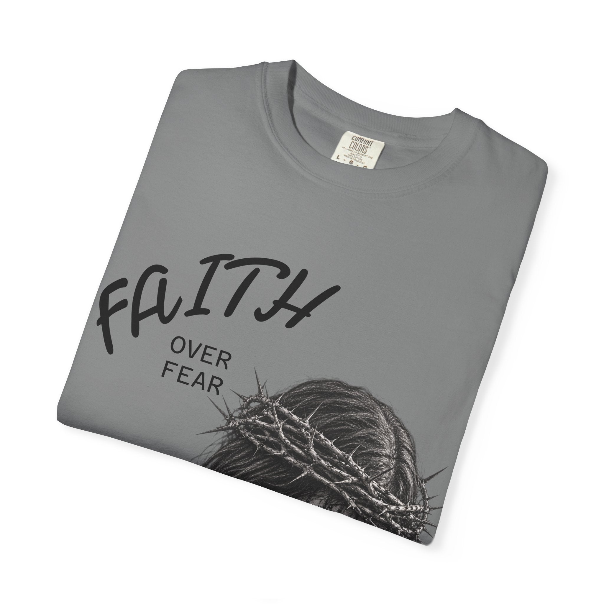 Faith Over Fear T-Shirt | Inspirational Graphic Tee