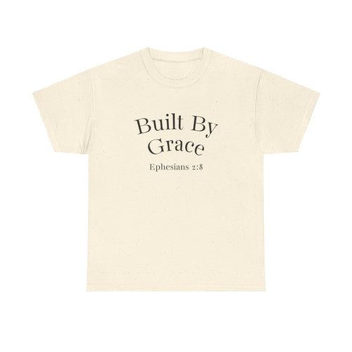 Built On Grace Heavy Cotton Tee | Classic Unisex Graphic Tee