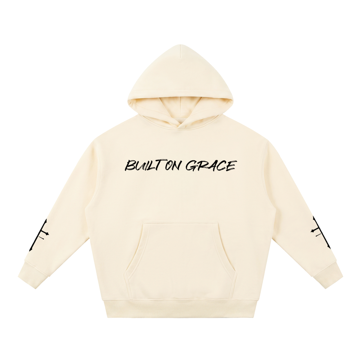 Essential Oversized Boxy Fit Fleece Hoodie