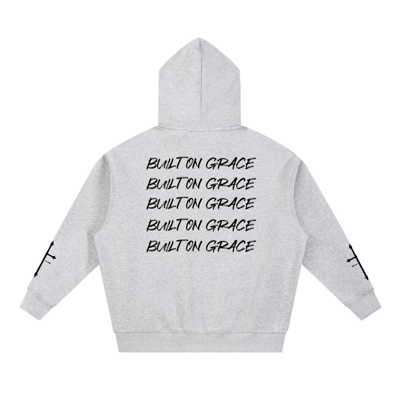 Essential Oversized Boxy Fit Fleece Hoodie
