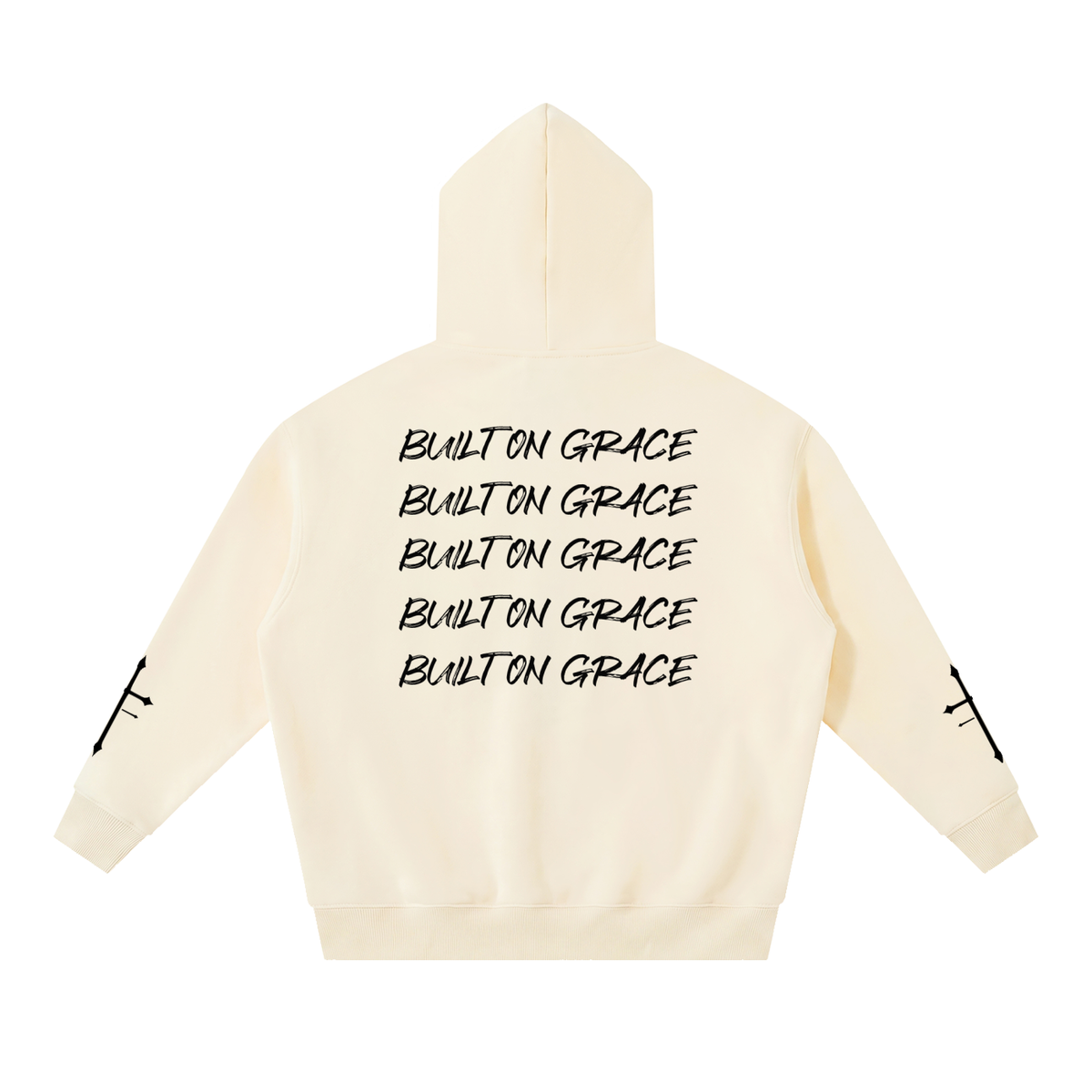 Essential Oversized Boxy Fit Fleece Hoodie